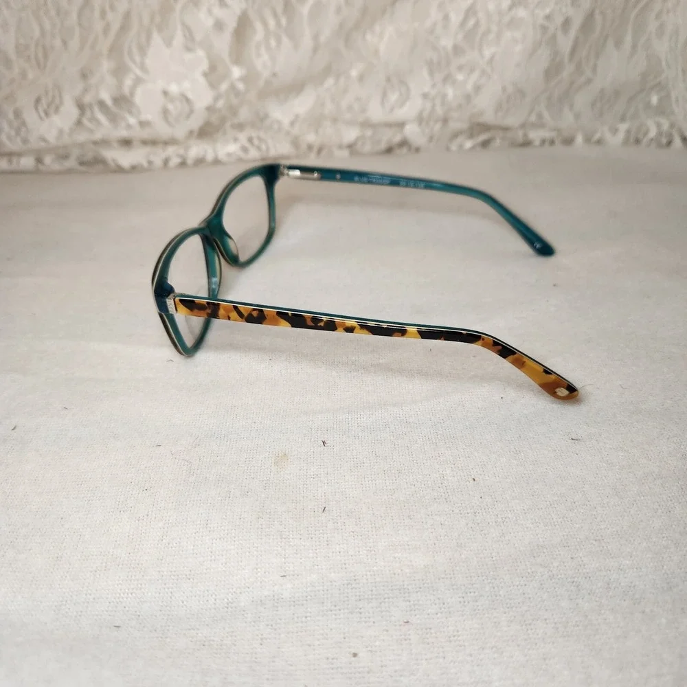 Roxy Eyeglasses 4229198 RO3580/404 Glasses Frames Only Blue/Transp Faux Tortus